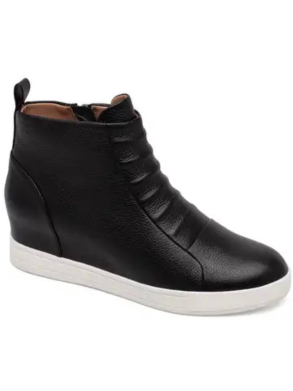 Linea Paolo Ashely High Top Wedge Sneaker Boot